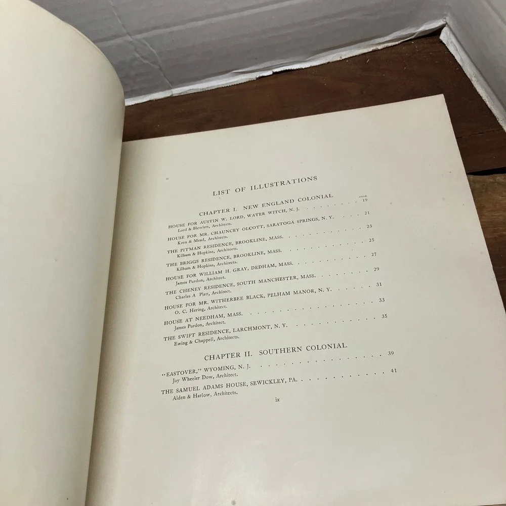 One Hundred Country Houses Aymar Embury II 1909 First Ed Architecture Design